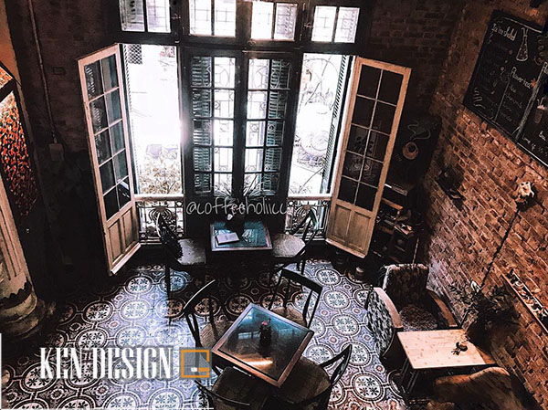 Thiết kế quán cafe ấm cúng